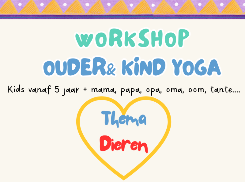 Workshop ouder-kind yoga (5-12 jaar)