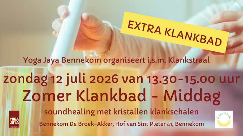 Zomer Klankbad 2026 - Middageditie
