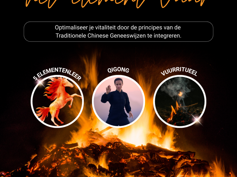 Workshop het element vuur in de Traditionele Chinese Geneeskunde