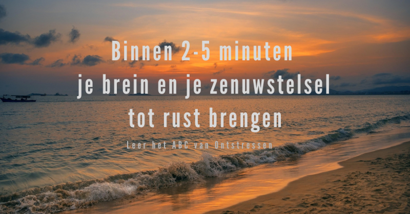 Leer het ABC van Ontstressen