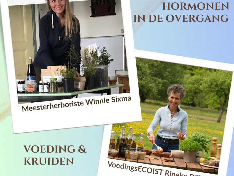 Happy hormonen in de Overgang met Rineke Dijkinga en Winnie Sixma