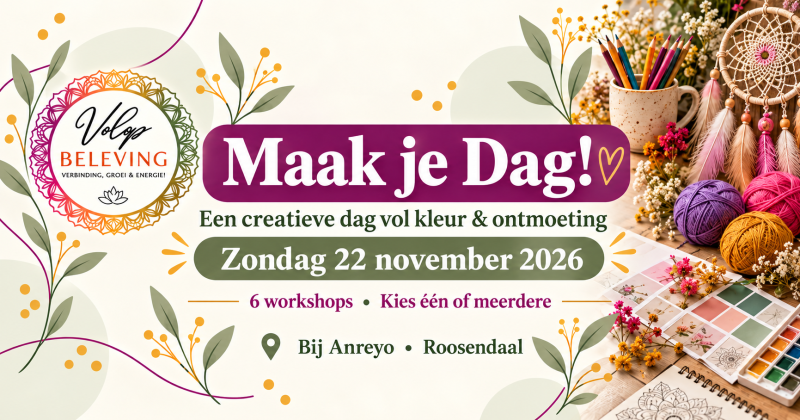 Creativiteitsdag: Maak je Dag! - Creatividad