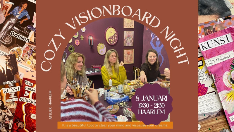 Creatieve Workshop; Magic Visionboard night - Créativité, Méditation, Travail énergétique
