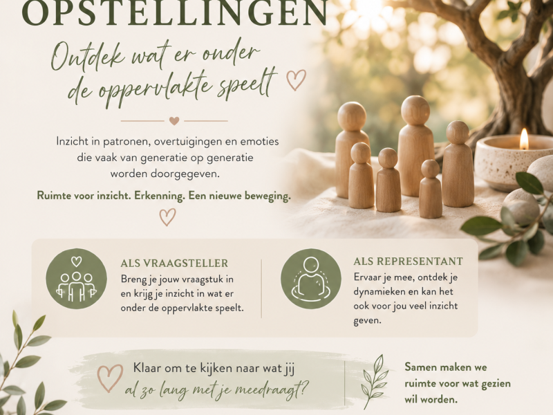 Workshop Familieopstellingen - Constellations familiales, Système familial, Guérison