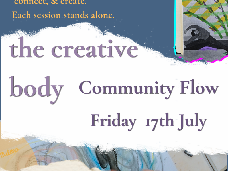 The creative body COMMUNITY FLOW - Créativité, Expression de soi, Mouvement