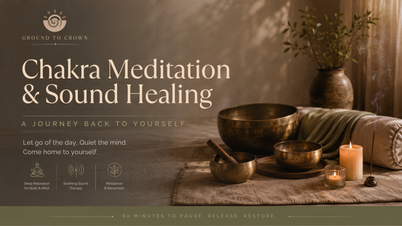 Chakra Meditation & Sound Healing Journey