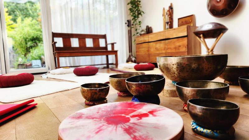 Ademcirkel Nieuwjaarsduik met soundhealing