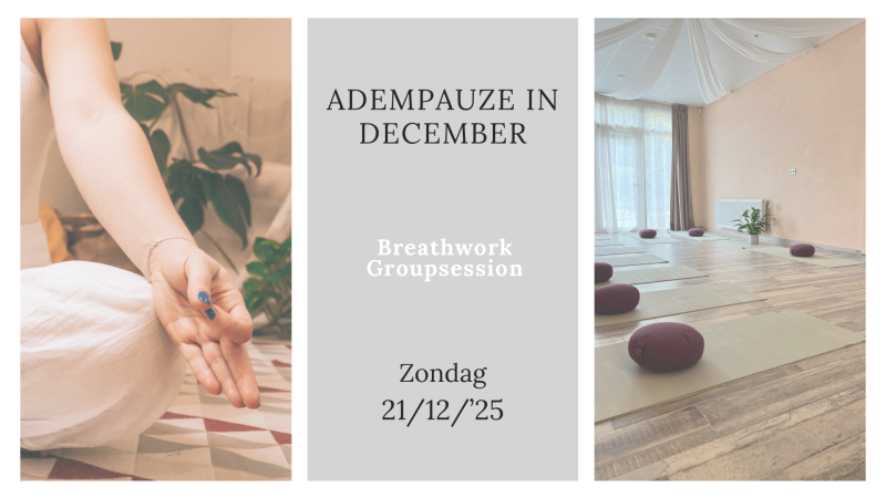 Adempauze in December (aangepast tarief) - Ademcirkel, Ademwerk, Meditatie