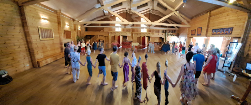 Biodanza verdiepingsweekend De betovering van het moment
