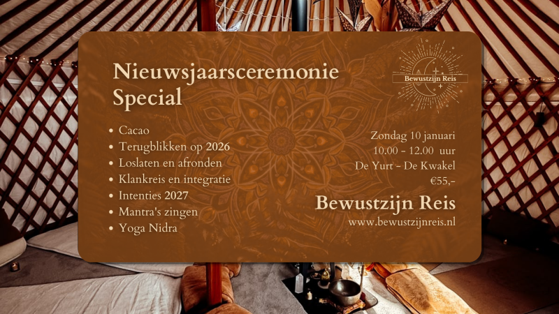 Nieuwsjaarsceremonie Special zondag 10 januari