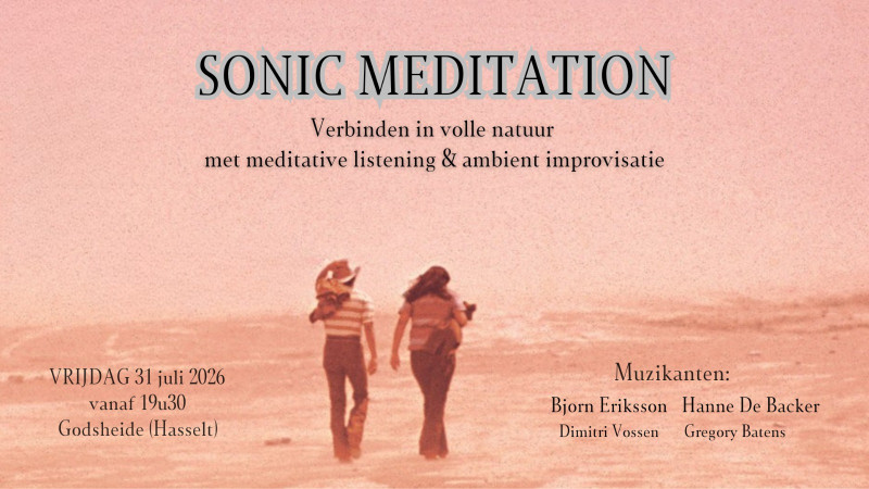 Sonic Meditation in volle natuur - Live muziek, Klankreis-Soundbath, Innerlijke Reis