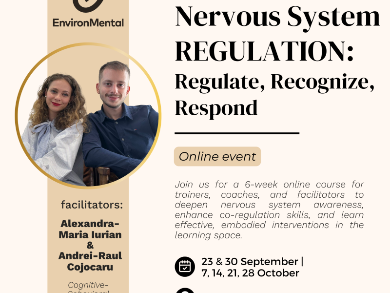 Nervous System Regulation: Regulate, Recognise, Respond