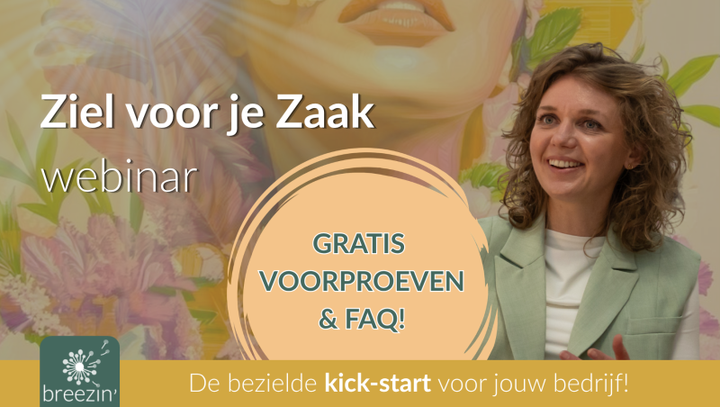 "Ziel voor je zaak" webinar (gratis)