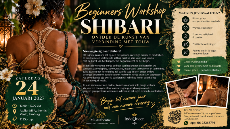 Beginners Workshop Shibari