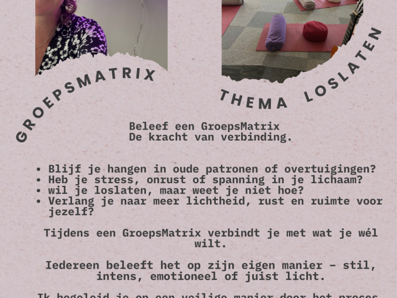 GroepsMatrix thema Loslaten