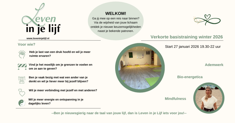 Leven in je Lijf open les