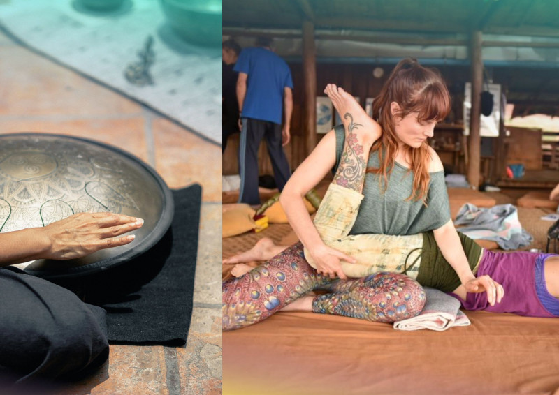 Thai massage & live hang drum - Date Night - SPECIAL EDITION
