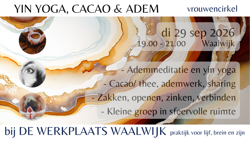 September-special: Yin Yoga, cacao & adem