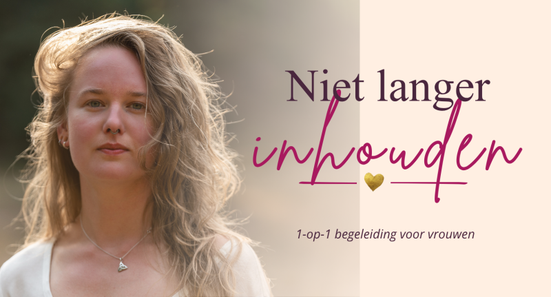 Het 3-luik – Niet langer inhouden | 3 sessies, startdata in overleg