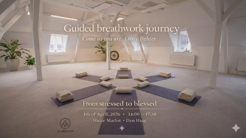 Breathwork journey - Come as you are, leave lighter