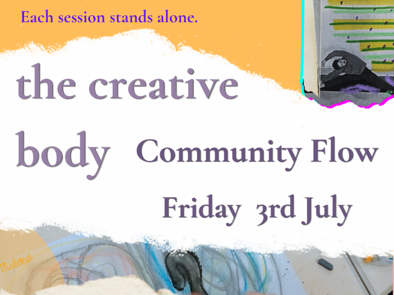 The creative body COMMUNITY FLOW - Créativité, Expression de soi, Mouvement
