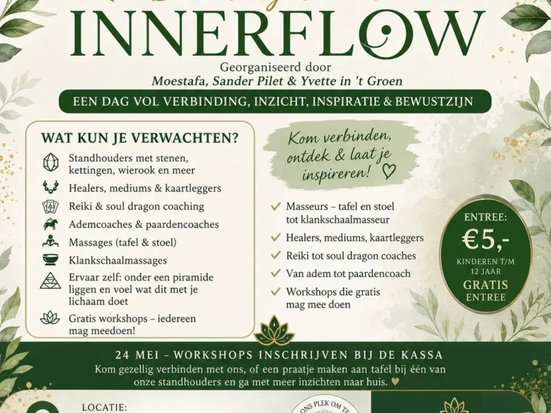 Bewustzijnsbeurs INNERFLOW
