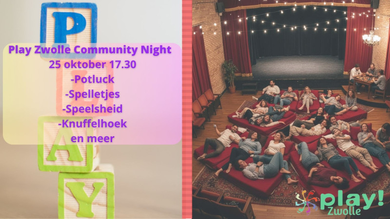 Play Zwolle Community Nights (alle leeftijden)