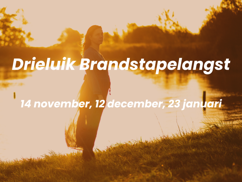 Drieluik Brandstapelangst; naar voluit verschijnen