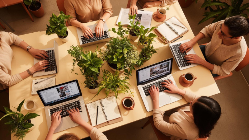 Co-working - Verbinding, Community-building
