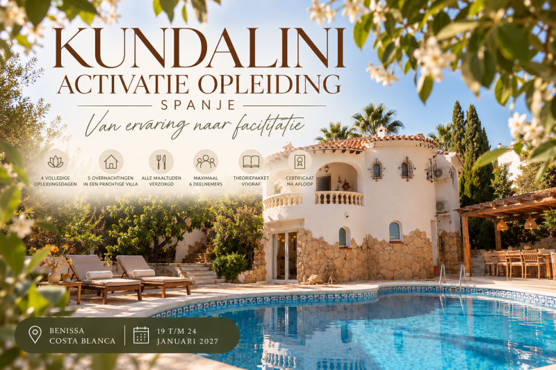 Kundalini Opleiding in Spanje | 19 t/m 24 januari 2027 - Opleiding, Meerdaagse retraites, Kundalini Activatie
