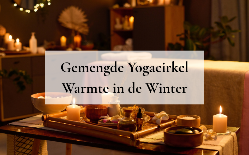 Gemengde Yogacirkel Warmte in de Winter