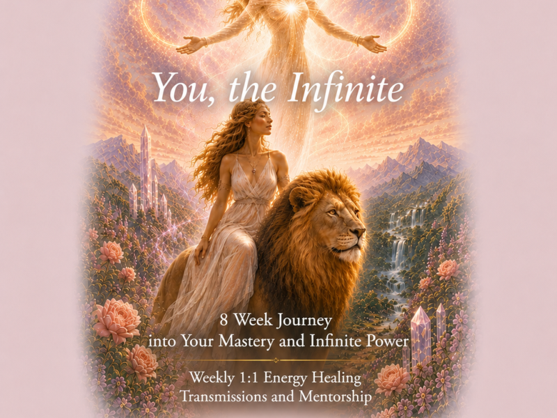 8 Week 1:1 Journey (Energy Healing Transmissions & Mentorship)