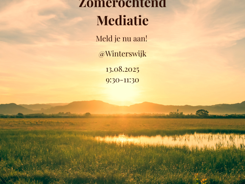 Zomerochtendmediatie - Shine bright - Méditation, Reiki