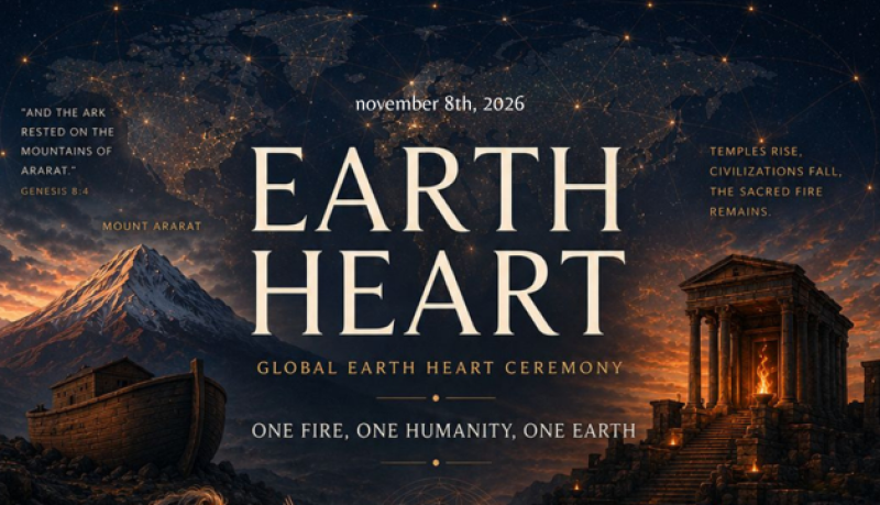 “De hele wereld rond het vuur” – A global fire ceremony