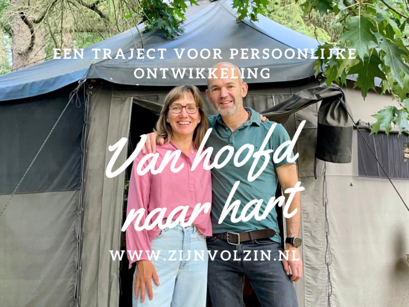 van hoofd naar hart 5 maands traject: proefsessie 6 oktober