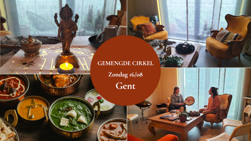 Gemengde cirkel 'Wat ontvlamt jouw innerlijk vuur?' + Indische lunch
