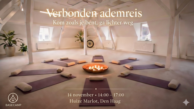 Verbonden ademreis - Kom zoals je bent, ga lichter weg