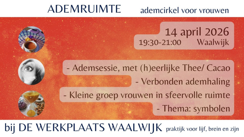 Ademruimte: Ademcirkel voor vrouwen  - Ademwerk, Ademcirkel, Vrouwencirkels
