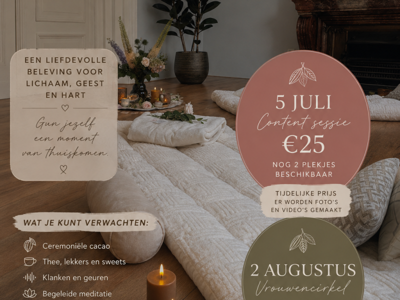 🌿 Cacao Ceremonie | Speciale Content Sessie🌿