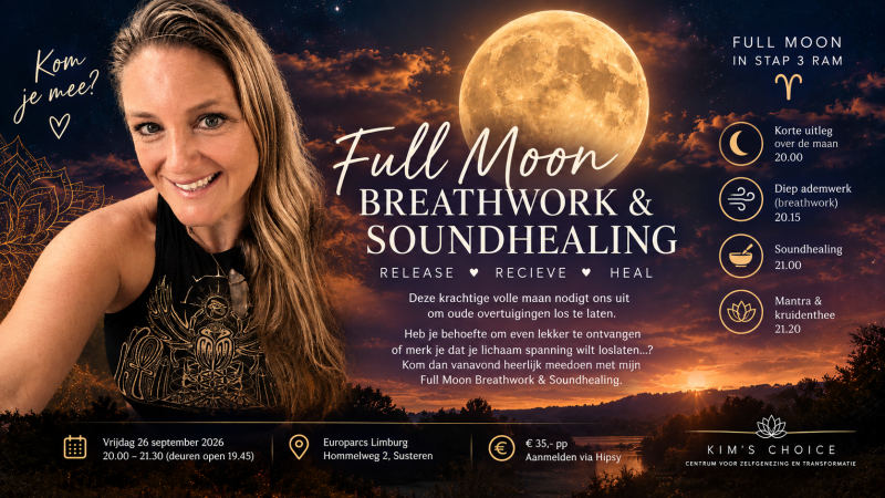 Full Moon Breathwork & Soundhealing