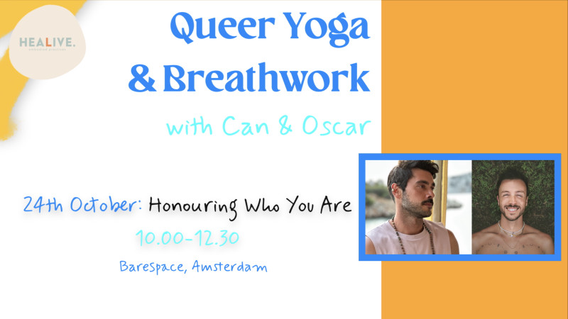 Queer Yoga & Breathwork with Can & Oscar #6 : HONOURING WHO I AM