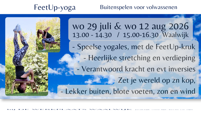 FEET UP YOGA, Spelen voor volwassenen  - Speelsheid, Yoga, Acro Yoga