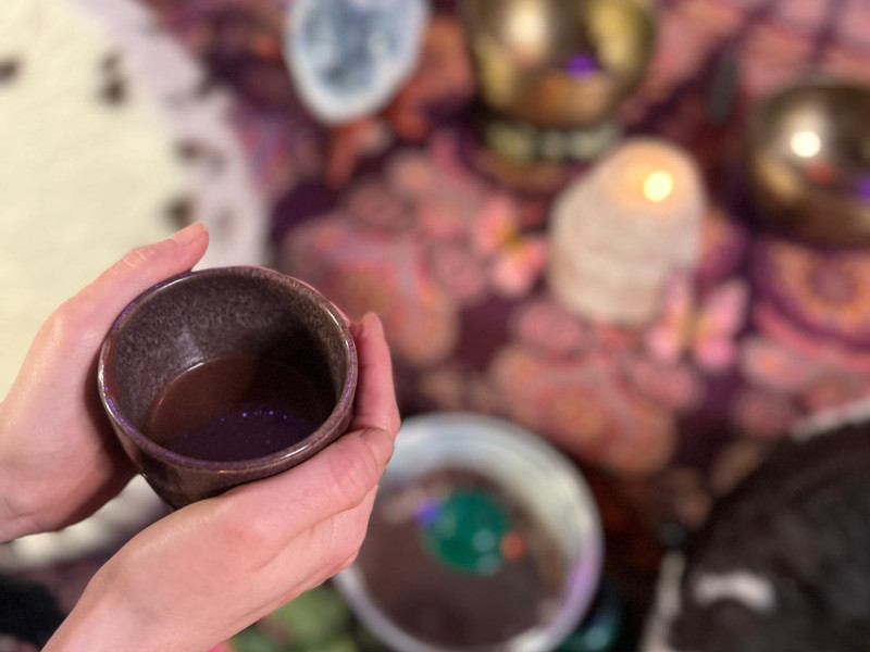 Cacao ceremonie, adem & klankreis 