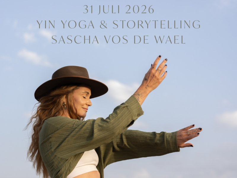 YIN YOGA & STORYTELLING X SASCHA VOS DE WAEL