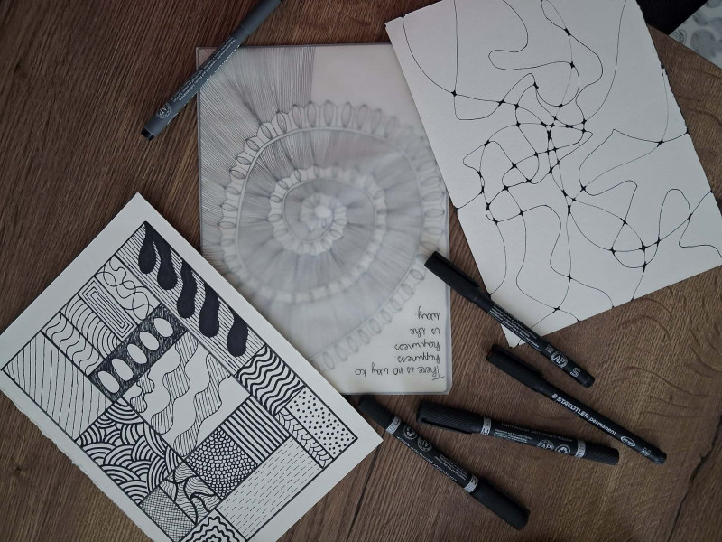 Workshop Meditatief tekenen - Creativiteit, Bewustzijnsontwikkeling, Mindfulness