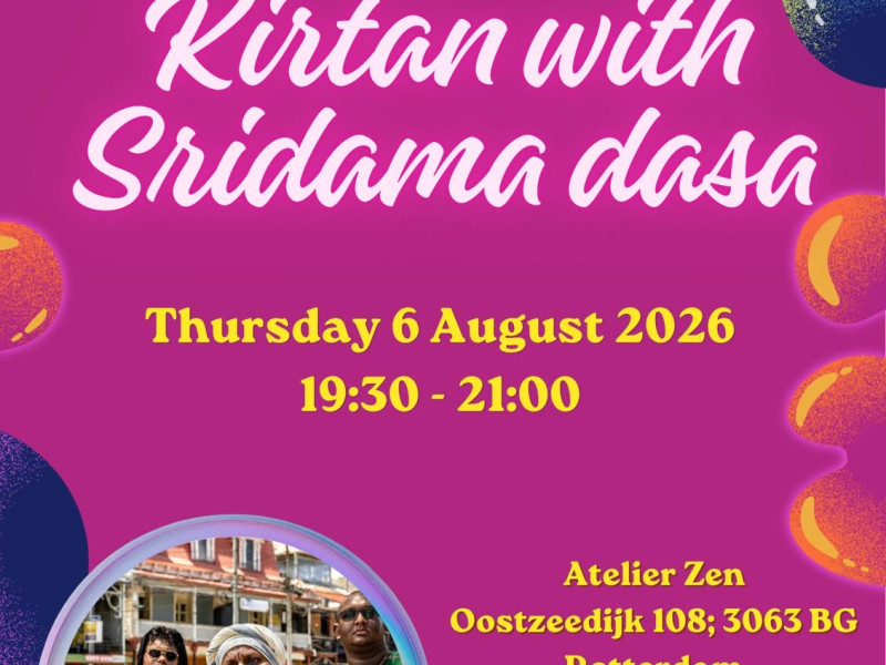 Kirtan Evening with Sridama Dasa
