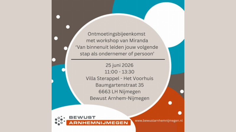 Workshop met Miranda Laurant – Van binnenuit leiden