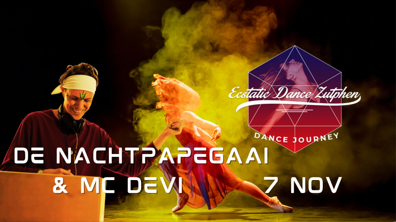 Ecstatic Dance Zutphen | De Nachtpapegaai