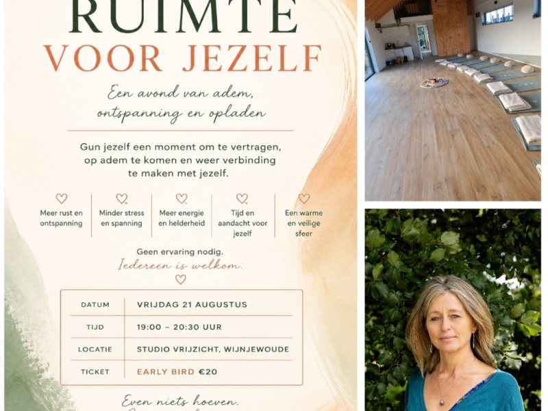 ADEMWERK - Ruimte voor Jezelf (Wijnjewoude)