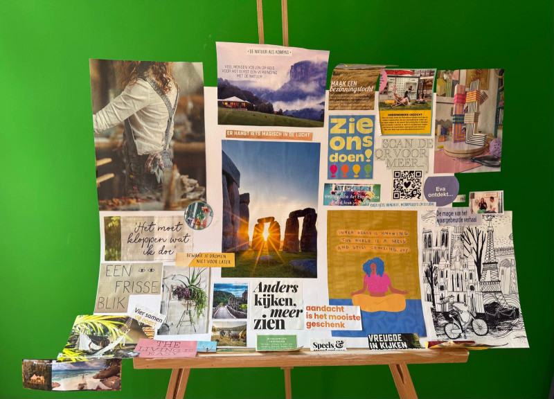 Workshop: het creëren van jouw collage! Het manifesteren van je dromen